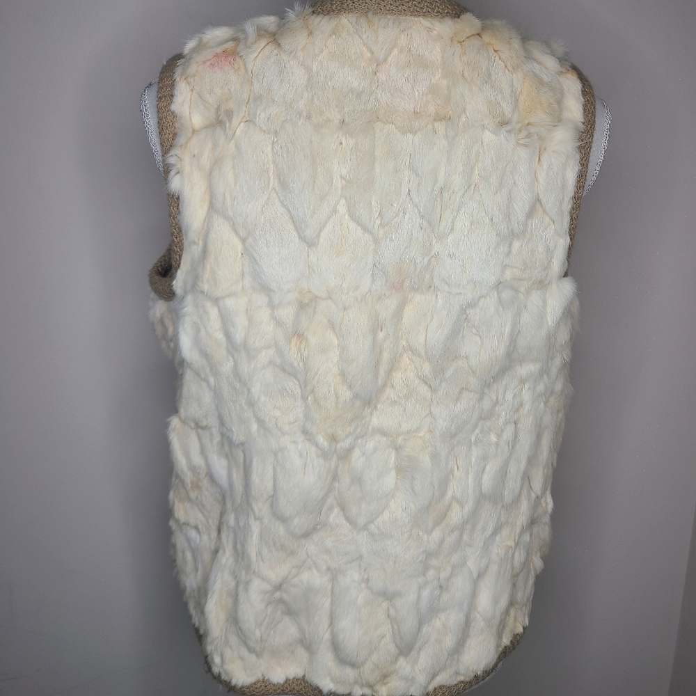 Vintage Rabbit Fur Vest - Picture 5 of 7